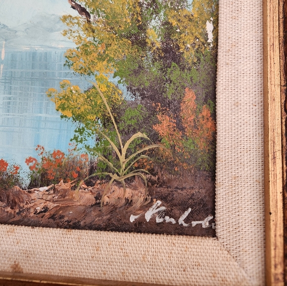 Vintage Gold Frame Neuhold Art - Picture 3 of 8